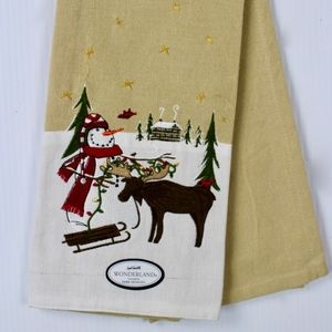 COPY - NWT Park Designs Xmas Dish Towel Snowman &…
